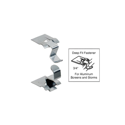 CRL Ludwig 3/4" Deep Fit Screen and Storm Window Snap Fastener