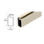 CRL Beige 3/4" x 3/8" Roll Formed Aluminum Screen Frame - 144"