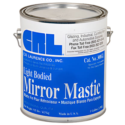 CRL Light-Bodied Mirror Mastic Adhesive, 2 Gal