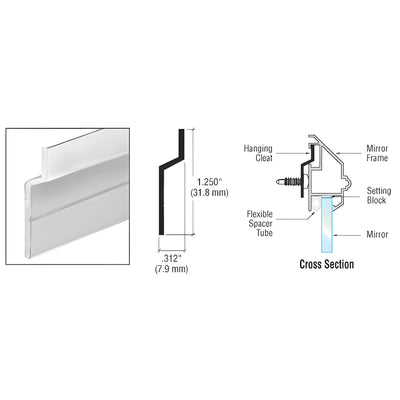 CRL Mill Frame Hanging Cleat