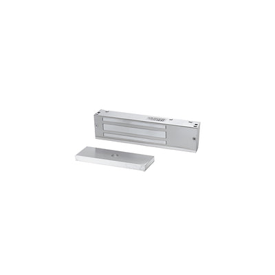 CRL SDC® EMLock® Single Electromagnetic Lock with 1650 Pounds of Holding Force Aluminum Finish