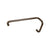 CRL Oil Rubbed Bronze 8" Pull Handle and 18" Towel Bar BM Series Combination Without Metal Washers
