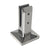 CRL Square Surface Mount Friction Fit Spigot, 2205 Polished Stainless Steel
