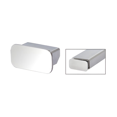 CRL Polished Stainless Steel 1" x 2" Rectangular End Cap