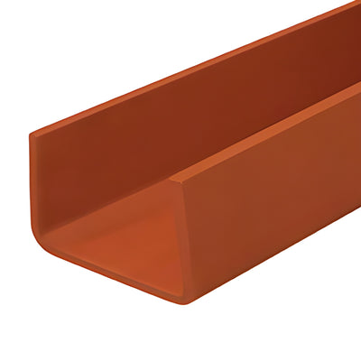 CRL-U.S. Aluminum Primed 10ga Steel Door Stiffener 2-1/4x1-9/16x16ft