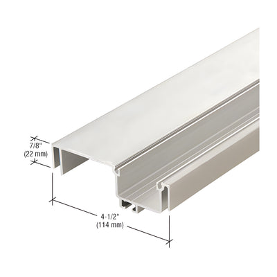 CRL-U.S. Aluminum Female Expansion Mullion - 24'-2", Clear Anodized Class 1