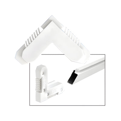 CRL Plastic Miter Corners for WSFL7 and WSFL8 Screen Frame