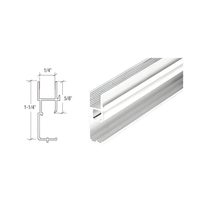CRL White Standard Style Triple Track Bottom Frame