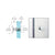 CRL Polished Chrome Traditional Style Single-Sided Door Knob