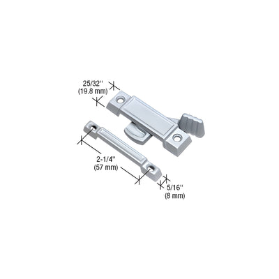 CRL Chrome Window Sash Lock with 2-1/4" Screw Holes