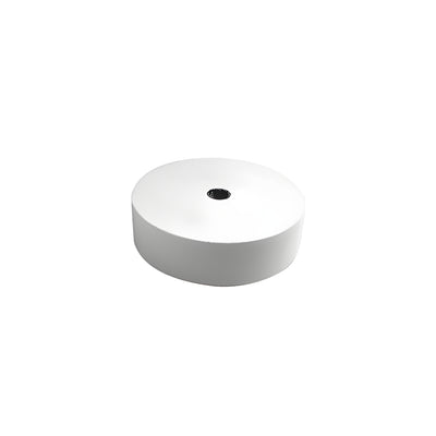 CRL 7" x 3" Replacement White Felt Polishing Wheel