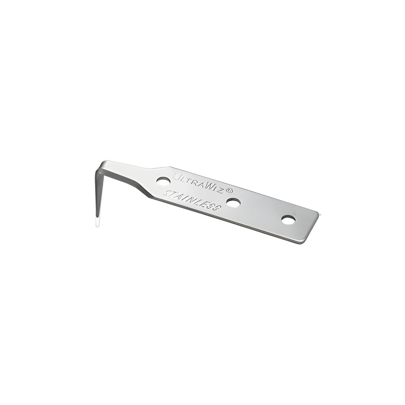A single UltraWiz stainless steel cold knife blade with a 3/4 inch cutting length shown against a white background.