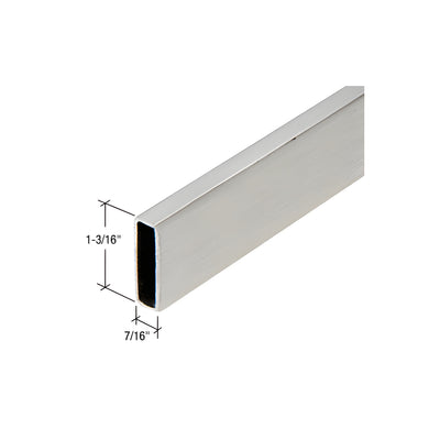 CRL Brushed Stainless 95" Serenity Header