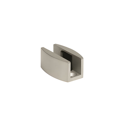 CRL Brushed Stainless Laguna Series Adjustable Bottom Floor Guide