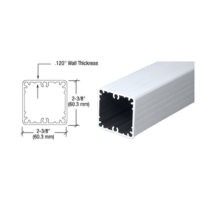 CRL Mill 100 Series 42" Fascia Mount Post Only