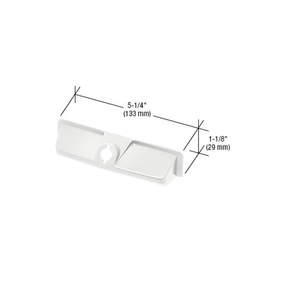 CRL White EntryGard® Plastic Operator Cover