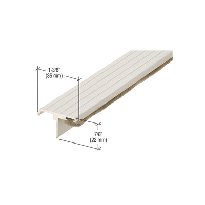 CRL 96" Overlapping Door Astragal Aluminum