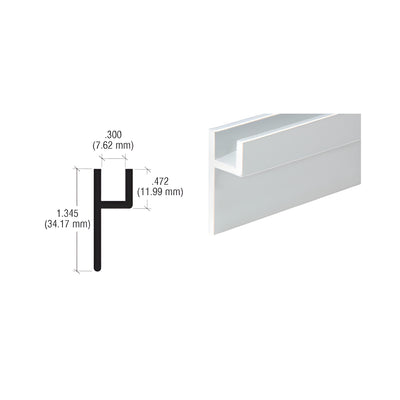 CRL Satin Anodized Base "H-Channel