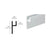 CRL Satin Anodized Base "H-Channel