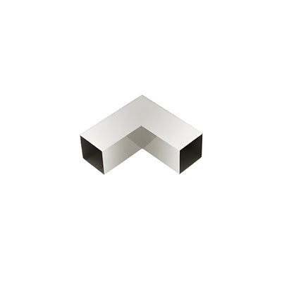 CRL Polished Stainless 90 Degree Horizontal Corner for 1-1/2" Square Hand Railing