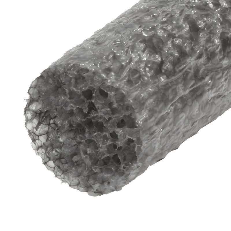 A close-up view of the porous, cylindrical texture of a 2-inch diameter Sof® Rod.