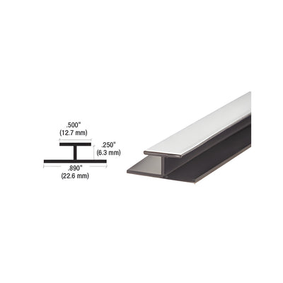 CRL Chrome Plastic Reflective Divider Bar
