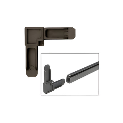 CRL Bronze 1/4" Square Cut Screen Frame Corners