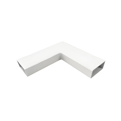 CRL Sky White 1100 Series 1”x 2” Aluminum 90º Corner Tubing