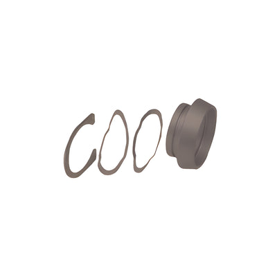 CRL Dark Bronze Mortise Cylinder Guard