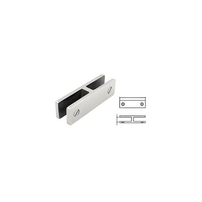CRL 316 Brushed Stainless 180 Degree Glass Bracing Clamp 21.52mm Glass