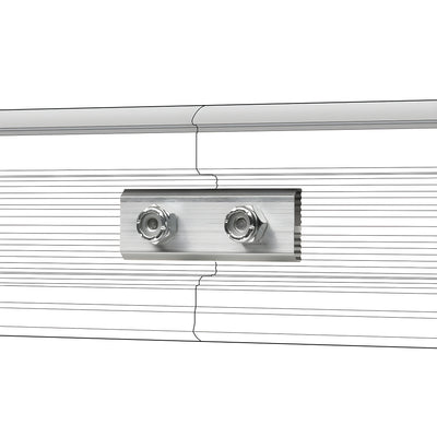 Latitude 34 Brushed Stainless Track Connector Kit