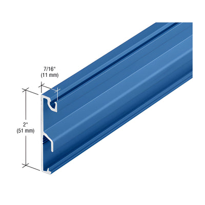 CRL-U.S. Aluminum Custom KYNAR® Paint Horizontal Face Cap - 24'-2"