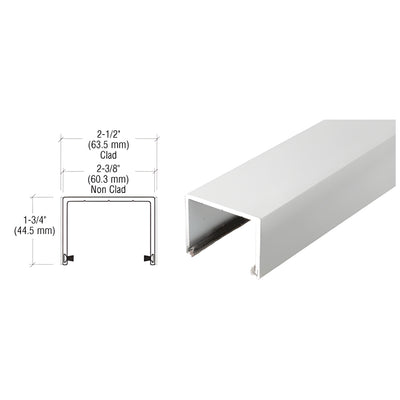 CRL Satin Anodized Sliding Door Top Rolling Track