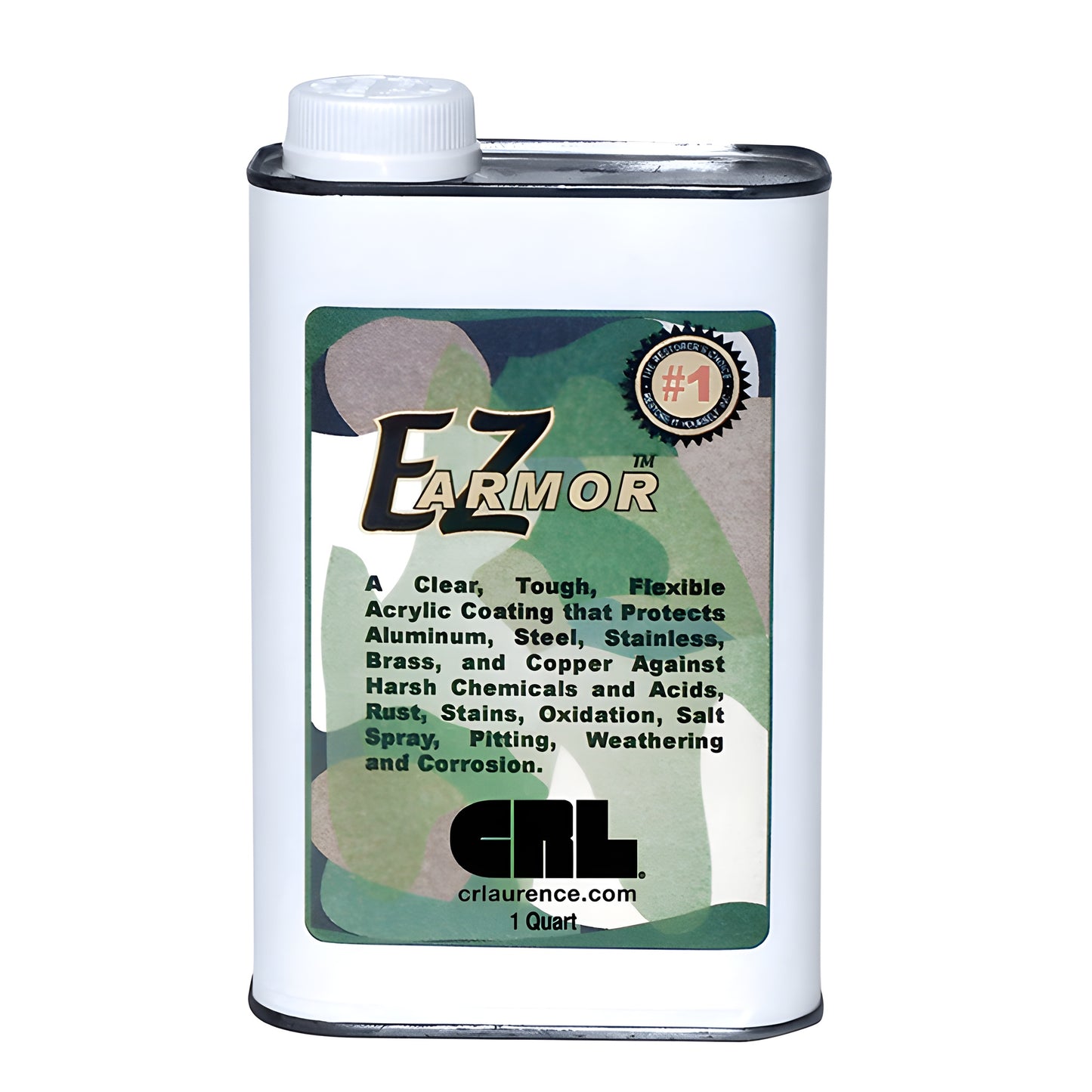 CRL EZ Armor Metal Surface Protector Film - Clear Self-Adhesive