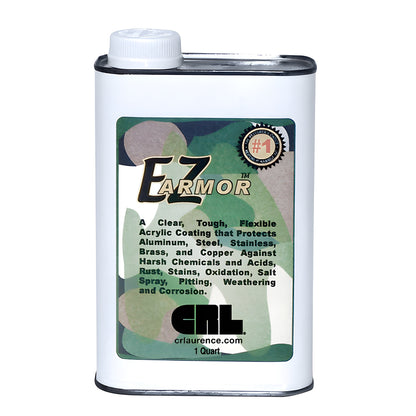 CRL EZ Armor Metal Surface Protector Film - Clear Self-Adhesive
