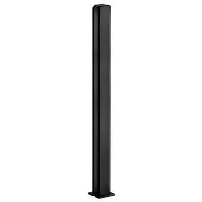 CRL Matte Black 30" Center Design Series Partition Post