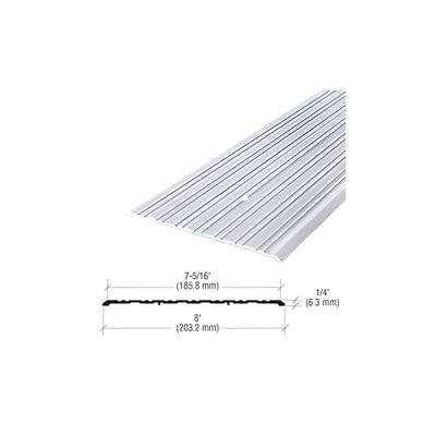 CRL 8" Aluminum Commercial Saddle Threshold - 185" Length