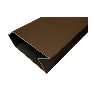 CRL-U.S. Aluminum Bronze Anodized 90º Structural Silicone Glaze Corner - 24'-2"