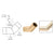 CRL Polished Brass 135 Degree Flush Angle for 1-1/2" Tubing