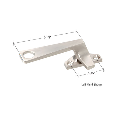 CRL LH Casement Locking Handle 1-1/2" Screw Holes