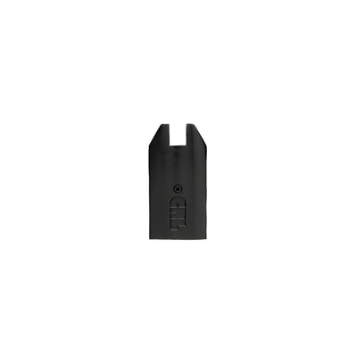CRL Black Powder Coated End Cap for 4" Tapered 1/2" Glass Wedge-Lock® Door Rail