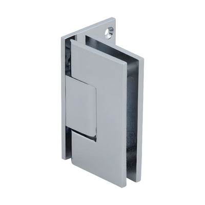 CRL Polished Chrome Vienna 044 Series Wall Mount Offset Back Plate Hinge