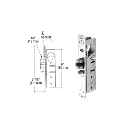 CRL Adams Rite® 1-1/2" Backset Deadlatch Lock - Right Handed