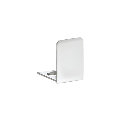 CRL Polished Chrome End Cap for 1/2" Deep U-Channel