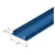 CRL-U.S. Aluminum Narrow Stile Flat Pocket Insert, Custom Paint - 21'-2"