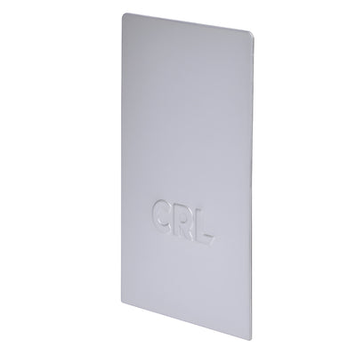 CRL Satin Anodized End Cap for B5S Series Standard Square Base Shoe