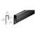 CRL Matte Black 1/4" Deep Nose Aluminum J-Channel