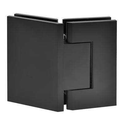 CRL Matte Black Trento 135 Degree Glass-to-Glass Hinge