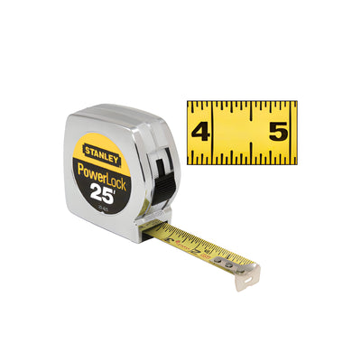 CRL 25' Stanley® PowerLock® ll Tape Rule 1" Wide