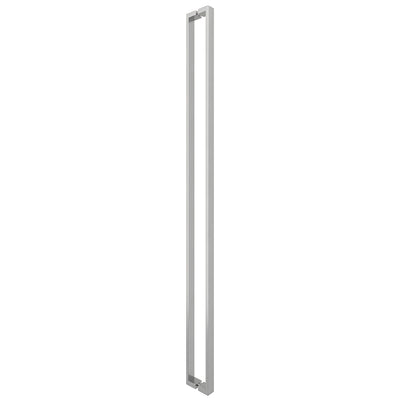 CRL Brushed Stainless Steel 60" Hollow Premium Handle U-Style